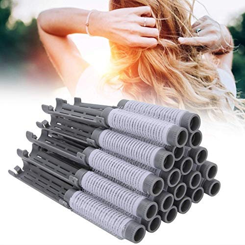 Hair Perm Rods, 20PCS Perm Rods Curlers Hair Rollers Hair Perm Kit Short Fluffy Perming Rods Roller Curlers Root Body Wave Hairdressing Styling Tool Hair Roller Set for Salon Barber Home Perm Kit