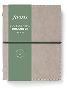 Filofax Eco Essential Pocket Organiser Ash Grey