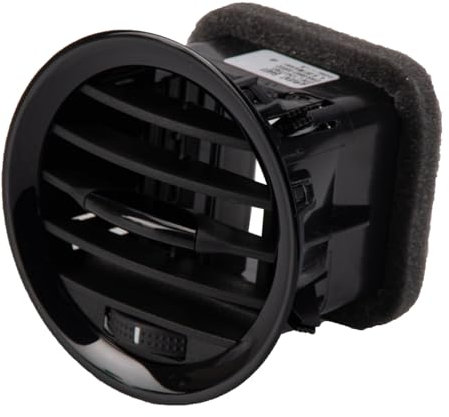 Rejilla de ventilación Cubierta Boquilla de aire Boquilla de ventilación Rejilla cromada Compatible con Opel Adam Corsa D MK3 Reemplazo para 13417363 2201099 13363314