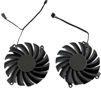 WOMELF Ventilateur de carte graphique RTX3060 Ti RTX3070, 85MM, Compatible avec Inno3D GEFORCE RTX 3050 3060Ti 3070 TWIN X2 OC (Color : 2PCS)