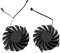WOMELF Ventilateur de carte graphique RTX3060 Ti RTX3070, 85MM, Compatible avec Inno3D GEFORCE RTX 3050 3060Ti 3070 TWIN X2 OC (Color : 2PCS)