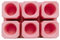Silikon Backform 6-Loch-Versiegelungsform, quadratische Blumentopfform, Eisbecher, Kerze, Gipsform Pralinenform