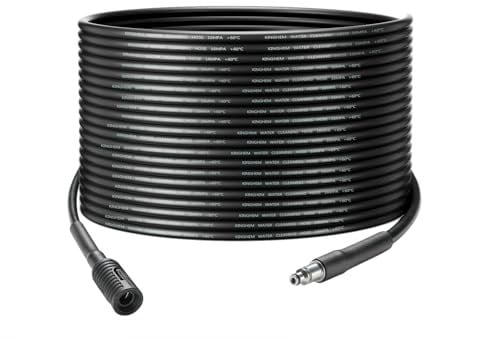 YUET Tubo di Prolunga di Ricambio per Idropulitrice Ad alta Pressione, 10M Tubo Flessibile di Prolunga per Bosch AQT Aquatak, Connettore a Scatto Quick Connect SDS Raccordi