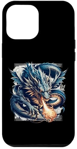 iPhone 15 Pro Max Majestic Mythical Dragon Fantasy Graphic Case