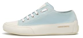 Candice Cooper Damen Rock S Oxford Flat, Weiß, Puderblau, 40 EU