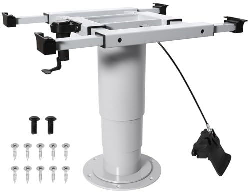 HWHongRV Support de table réglable pour camping-car avec vérin à gaz, support de base pneumatique