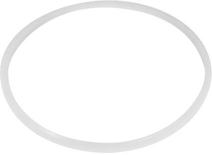 Guarnizione di tenuta in silicone trasparente di ricambio, materiale per uso alimentare, resistente alle alte temperature, di varie dimensioni, per pentola a pressione domestica (Diametro 32 cm)