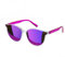 Sumato Occhiali da sole da donna, con occhio di gatto, rosa, lenti alla moda, con schermatura UV400 (viola)