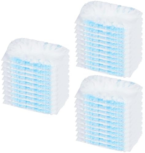FunnAura 30 Pcs Dust Magnet Refills, Fluffy Duster Refill Compatible with Flash Pledge Swiffe for Entrap Dirt & Hair