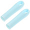 TIDTALEO 2Pcs Broom Handle Replacement Grips Sturdy Plastic Broom Pole Handle Caps for Comfortable to Hold Suitable for Home Cleaning and Sweeping