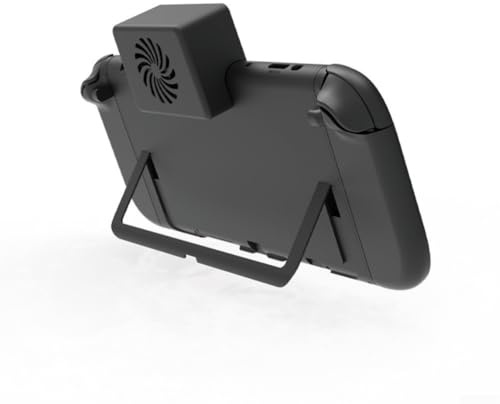 Feegow Ventilador de refrigeración ajustable para Nintendo Switch 2, sistemas de refrigeración eficientes, 3 velocidades de ventilador ajustables, se enfría para mejorar el rendimiento