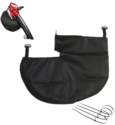 Laubsauger Fangsack für Einhell 𝗚𝗘-𝗖𝗟 𝟯𝟲 𝗟𝗶 𝗘-𝗦𝗼𝗹𝗼 und für 𝗚𝗮𝗿𝗱𝗲𝗻𝗶𝗰 Hof 3000W, Fangsack Laubsauger Verstellbarer mit Reißverschluss für Rasen Garten