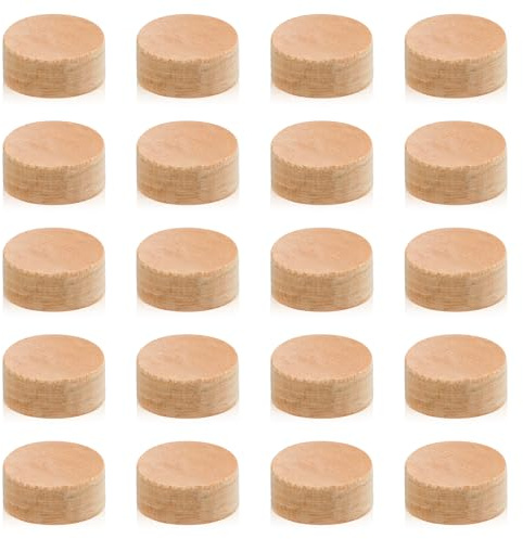 20 Pcs Water Key Corks, 9x4mm Trumpet & Trombone Spit Valve Cork Pads, Durable Replacement Pads for Brass Instrument Repair & Maintenance