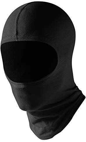 Löffler , Unisex, Sturmhaube Sturmmütze Transtex Mütze, schwarz, 1