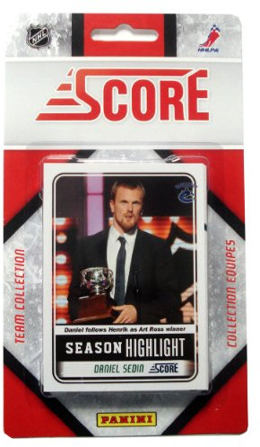 NHL Vancouver Canucks 2011/12 Score NHL Team Set
