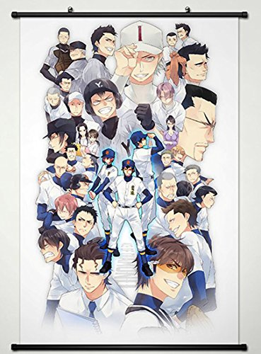 Wall Scroll Poster Fabric Painting For Anime ACE of Diamond Whole Roles 002 L