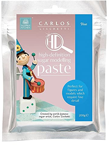 Squires Kitchen High Definition Sugar Modelling Paste - Blue 200 Gram