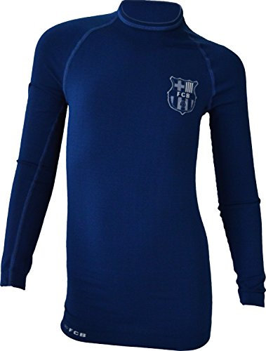 Maillot Thermique fit Barca - Collection Officielle FC Barcelone - Taille Enfant garçon 14/16 Ans