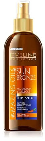 Eveline, Öl intensive Bräune, 3 in 1, 150 ml, SUN Bronze