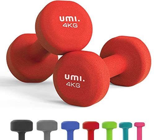 Hanteln Frauen Set, Kurzhanteln 2er Set, Kleine Hanteln, Hexagon Hanteln Kann für das Liegestütztraining Verwendet Werden, Neopren-Beschichtung, Krafttraining, Workout, Fitnesstraining