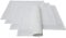 Lemos Home Platzset Tischset Platzdeckchen 4 Stück ca. 46 x 36 cm aus Baumwolle Viele Farben (Weiß)