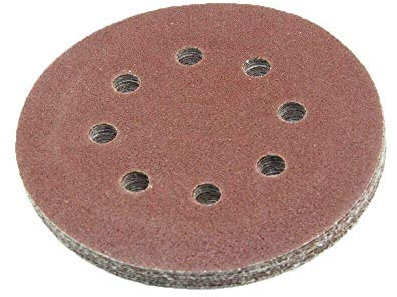 Schleifscheiben 125mm Klett 8 Loch Exzenter Schleifpapier Schleifblätter Korn 150 10 Stück