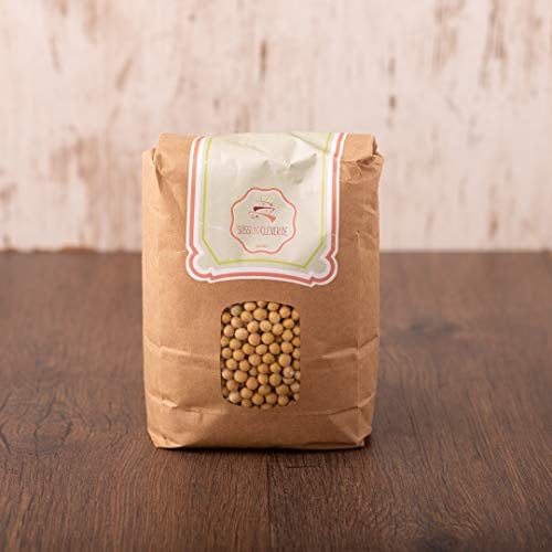süssundclever.de® Bio Sojabohnen | getrocknet | 1,8 kg | aus Österreich | unbehandelt | plastikfrei und ökologisch-nachhaltig abgepackt