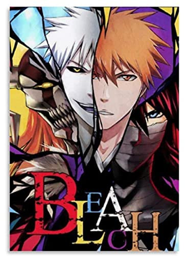 RUIYANMQ Puzzle 1000 Stück Anime Kurosaki Poster Holz Kinderspielzeug Dekompression Spiel Vq417Zw