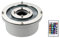 WZYJLyds LED-Ring-Brunnen-Lichter, RGB-Unterwasserlicht IP68 Wasserdicht 12V/24V Farbwechsel Tauchfähig Landschaftsbeleuchtung für Gartenbrunnen Pool(6W,AC 12V)