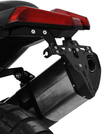 ZIEGER Pro kurzer Kennzeichenhalter Frankreich Nummernschild kompatibel mit: Aprilia Tuareg 660