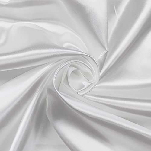 Panini Tessuti, Satin-Stoff, einfarbig, in 40 Farben – Verkauf pro Stück – zum Nähen, Schneidern und für Kleidung