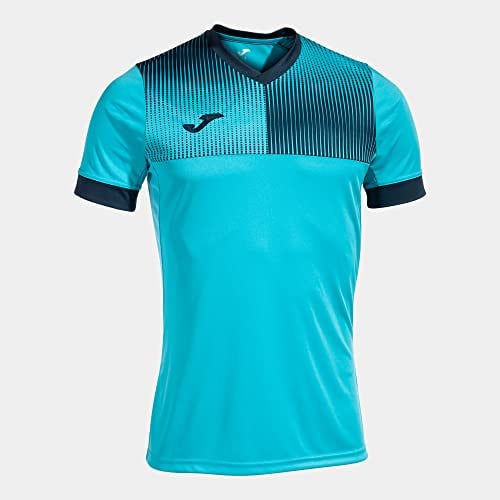 Joma Camiseta Manga Corta Eco Supernova Turquesa flúor Marino