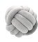 Xinwanhong knotenkissen, Geknotetes Kissen, Knot Kopfkissen, Zierkissen Knoten, Plüsch Kissen Weiche, Knoten Ball Kissen, 27cm, 1