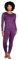 LAPASA Damen Innenfleece Thermounterwäsche Set, Thermooberteil & Thermohose Leggings Funktionsunterwäsche Sets, L41 Violett, XL