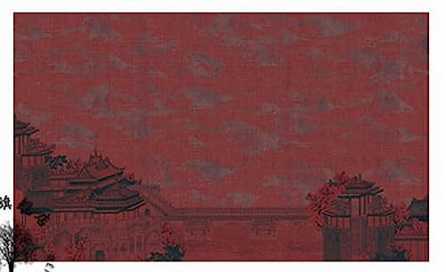 ESCATIC 3D-benutzerdefinierte chinesische Retro-Blumen- und Vogel-Hintergrund-Wanddekoration, antikes Phoenix-Schlafzimmer-Sofa-Hotel-Tapete-2,8D-Miniaturhandwerk