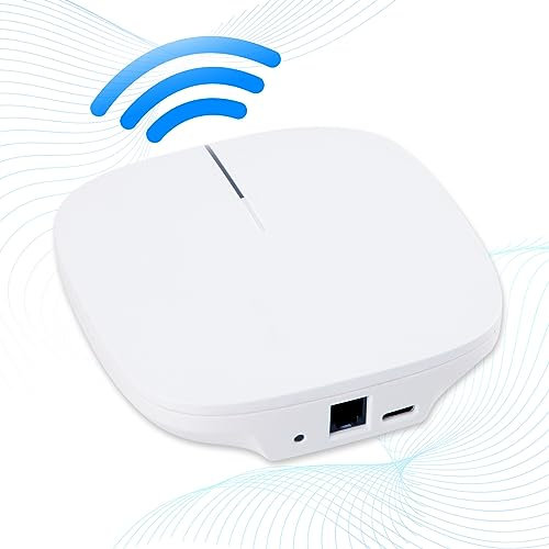 Grandekor WiFi-Bridge (optional) elektrische Rollos mit Amazon Alexa oder Google Assistant App verbinde