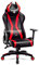 Diablo X-Horn 2.0 Gaming Stuhl Bürostuhl | Personalisiertes Nackenkissen | Verstellbare Rücken-, Sitz- und Armlehnen | Nacken-/Lendenkissen | Kunstlederpolsterung | Normal (L) | Schwarz-Rot