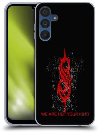 Head Case Designs Offizielle Slipknot Rot Verzweifelter Look We Are Not Your Kind Gel Handyhülle Hülle [Militärischer Schutzgrad] Kompatibel mit Samsung Galaxy A15