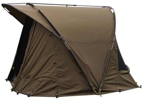 Fox Voyager 1 Person Bivvy 235x295x165cm + Inner Dome - Angelzelt, Zelt für Angler, Karpfenzelt, Campingzelt