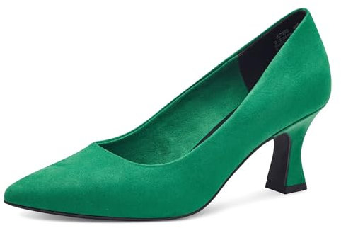 MARCO TOZZI Damen Pumps Spitz Vegan, Grün (Leaf Green), 40 EU