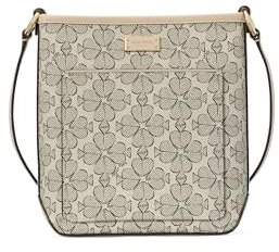kate spade new york Spade Flower Swingpack, beschichtetes Segeltuch, klein, neutral mehrfarbig