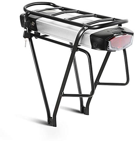 SEASON Ebike Batterie pour Porte-Bagages 36V - 13Ah 14.5Ah 15.6Ah 17.4Ah / 48V - 10.4Ah Batterie au Lithium-ION pour vélo électrique1000W 750W 500W 350W Moteur(avec Chargeur)