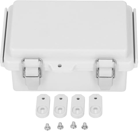 Namvo IP67 Waterproof Junction Box Durable ABS Electrical Connection Box for Outdoor Use Power Enclosure 100x150x70mm for Electrical Projects