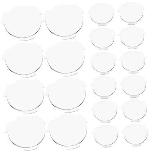 minkissy 20stücke Teiliges Vr-Brillen Linsenset Bikonvexe Ømm Fokussiert Lichtblockierend Anti-blaues Licht Kompatibel Mit Smartphones Tablets Vielseitig Einsetzbar Ersatz Für Vr-headsets