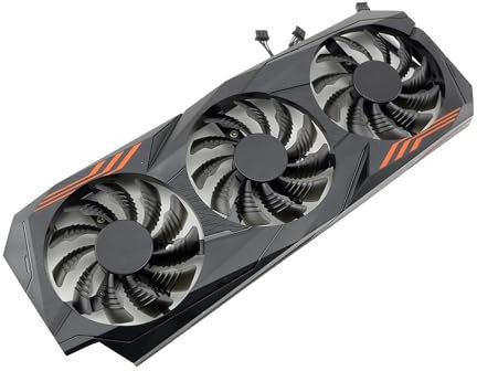 BDAKQJV Carte Graphique Ventilateur de Refroidissement T128010SU PLD08010S12HH DC 12V 0,35a, Compatible avec GTX 1080 Ti GTX 1070 G1 Aorus GTX 1060 1060 GTX 980, Refroidisseur de processeur