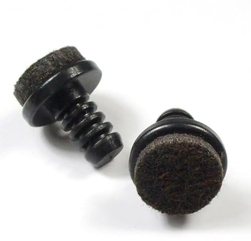 Ajile® Filzgleiter für Stühle 32 Stück Stuhlbeinkappen Möbelgleiter Schutz vor Kratzern & Lärm – Stuhlbeinschoner für Tische, Sofas, Möbel – Ø 8mm Innen, Ø 18mm Basis – Für alle Möbelfüße geeignet