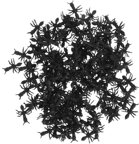YARNOW 200stücke Realistische Kunststoff Ameisen Figuren Detailgetreue Dekoration Für Schreibtisch Und Zuhause Langlebige Kunststoff-deko Für Haushalt Und Garten Kompakte Als Tischornamen