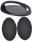 Fenteer Cat Nail File Set Dog Nail Scratcher Grinding Claw Dogs Paw Nail Care Dog Nail Scratching Board Scratcher Pad for Grooming, Black