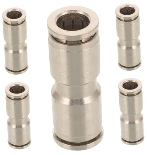 JECOMPRIS 5stücke Schlauchadapter Für Hochdruckreiniger Und Druckluftwerkzeugversorgung Mit Crimp-cinch Und Luftanschluss Geeignet Für Widerhakenanschluss Und Luftkompressorzubehör