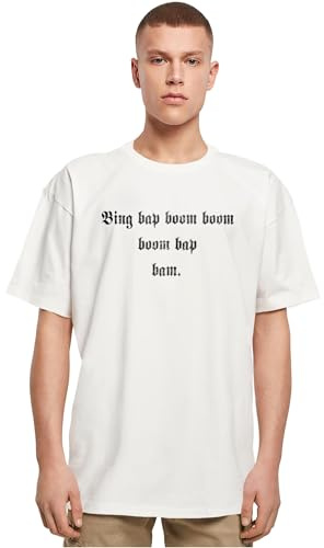 Mister Tee Herren T-Shirt 100% Baumwolle bereit zum Färben XS